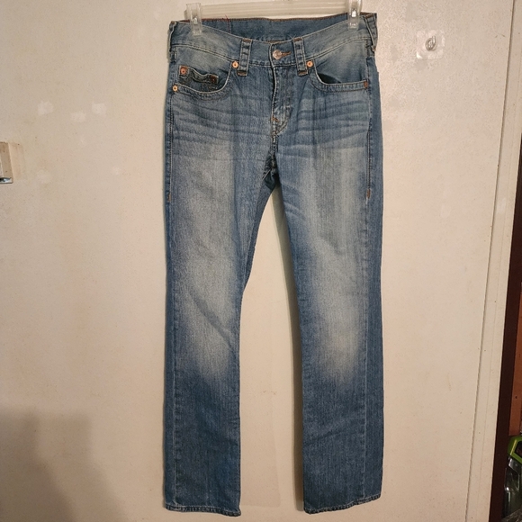 True Religion Mens Straight Jeans Size 31, Inseam 32" - Picture 1 of 10